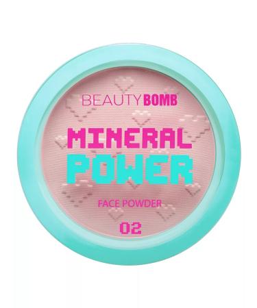 Beauty Bomb Facial powder matting mineral tone 02 beige - Buy Online on GoSupps.com