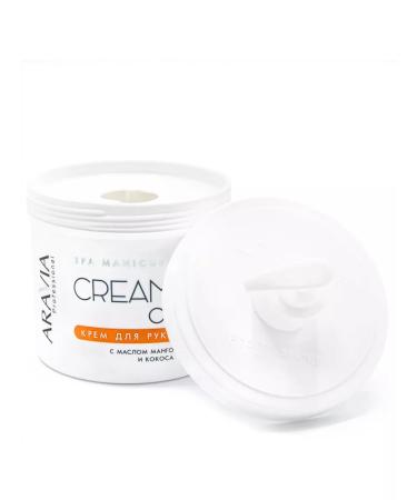 ARAVIA Hand cream "Cream Oil" with coconut oil and mango - Buy Online on GoSupps.com