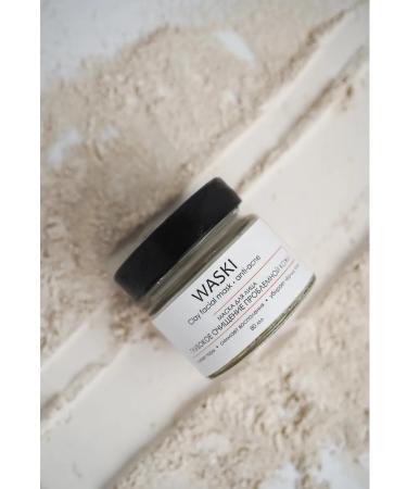Waski Cleaning mask for problem skin with white clay - Buy Online on GoSupps.com