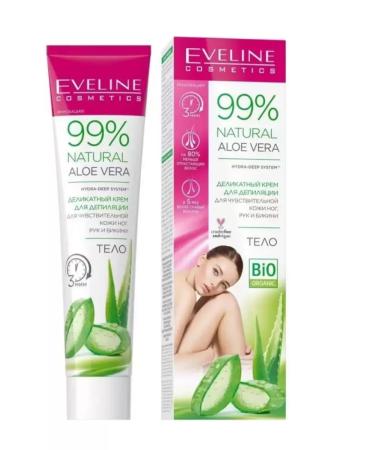 EVELINE Cream for depilation for sensitive skin 125 ml