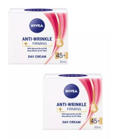 NIVEA Day cream 45+ 50 ml 2 pcs. Poland