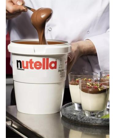 Chocolate pasta Nutella 3 kg - Buy Online on GoSupps.com