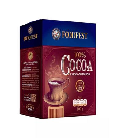 FOODFEST Cocoa Power Cocoa 100% high-quality 100g