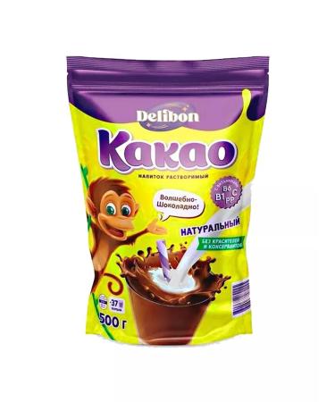 Delibon Cocoa drink is soluble vitaminized 500 g