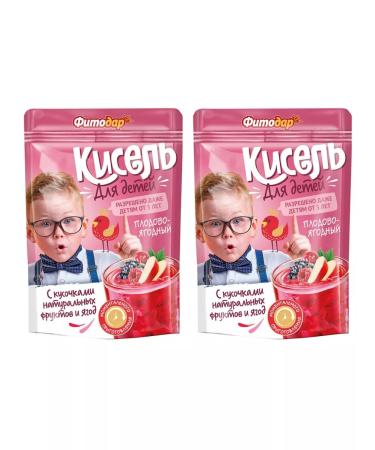 Fitodar Kisel fruit-berry natural with vitamins 150g 2pcs - Buy Online on GoSupps.com