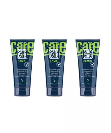 Safe and Care Protective cream for the skin of the hands and face Combi 100 ml - 3 pcs