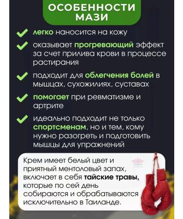 Namman Muay Thai cream for joints and ligaments Muay 100g. 2 units - Buy Online on GoSupps.com