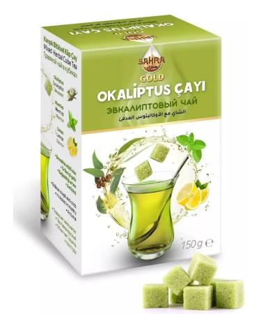 SAHRA GOLD Sultan tea with eucalyptus Turkish grass atom - Buy Online on GoSupps.com