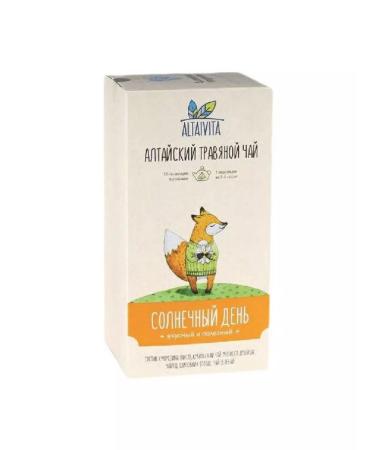 ALTAIVITA Tea Altai Sunny Day 4 Gx10 pcs