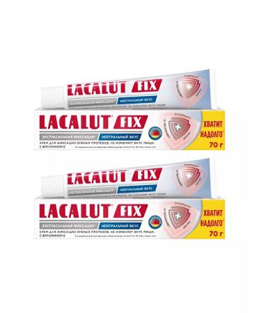 LACALUT Cream for fixing dentures 70g -2UP