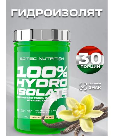 Scitec Nutrition Hydro isolate 700 g of vanilla hydrolyzed protein