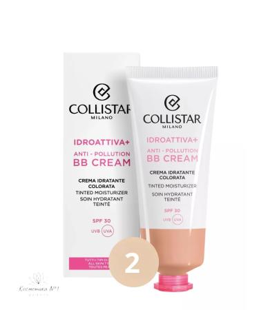 Collistar Tonal face cream No. 2 Idro Attiva+BB Cream SPF30 50 ml - Buy Online on GoSupps.com