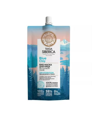 Natura Siberica Moisturizing and tonic bio mask for Taiga 100 ml