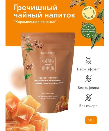 FACTORY OF NATURE Tea drink karamel cookies 50 g