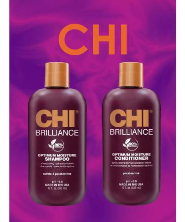 chi Deep brilliance shampoo and air conditioner