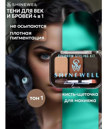 SHINEWELL Eye and eyebrows palette 01