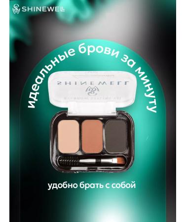 SHINEWELL Eye and eyebrows palette 01 - Buy Online on GoSupps.com