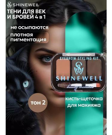 SHINEWELL Eye and eyebrows palette 02