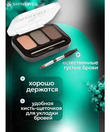 SHINEWELL Eye and eyebrows palette 02 - Buy Online on GoSupps.com