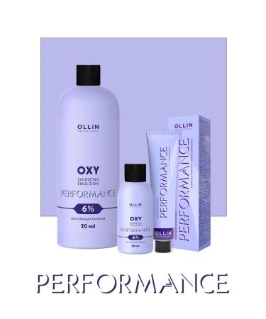 Ollin Professional Hair dye Performance 7.44 + emulsion 6% 60 + 90 ml - Buy Online on GoSupps.com
