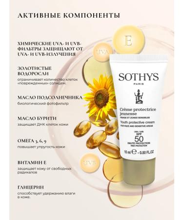 SOTHYS Suprot cream SPF 50 for the face and sensitive zones - Buy Online on GoSupps.com