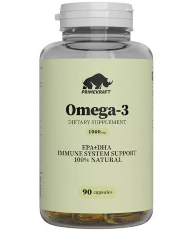 Prime Kraft Omega-3 omega-3 1000 mg fatty acids 90 capsules