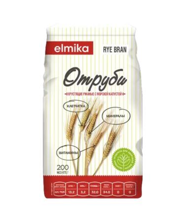 Elmika Red bran for weight loss with seaweed 3*200 - Buy Online on GoSupps.com