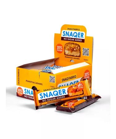 Snaq Fabriq Batonchik Arachis-caramel glazed 50g. 12pcs