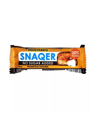 Snaq Fabriq Batonchik Arachis-caramel glazed 50g. 12pcs - Buy Online on GoSupps.com