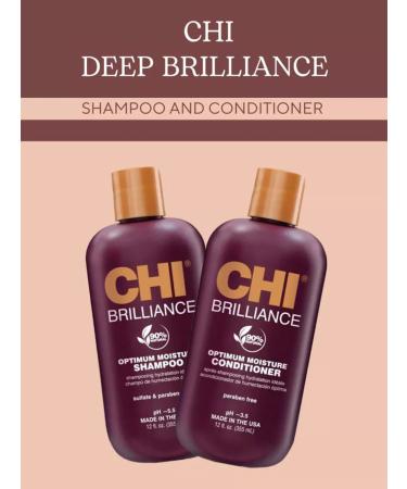 chi Moisturizing shampoo and air conditioning