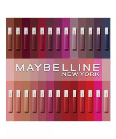 Maybelline New York Lipstick matte mattail Maybelline Super Stay Matte Ink 20 - Buy Online on GoSupps.com