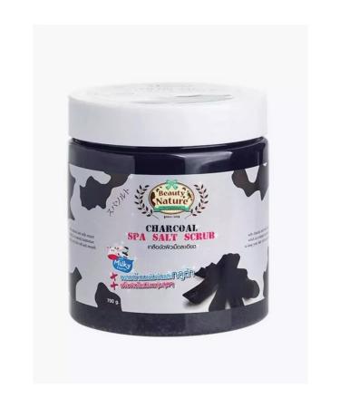 Beauty Nature Body scrub Salt SPA Coal 700 Gr Thailand - Buy Online on GoSupps.com