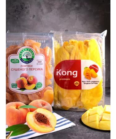Useful thread Fruits dried peaches drying and dried mango 500g