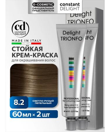 CONSTANT DELIGHT Hair dye Delight Trionfo 8.2 60 ml - 2 pcs