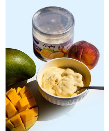 Everyday Dry protein ice cream mango and peach 110 gr - Buy Online on GoSupps.com