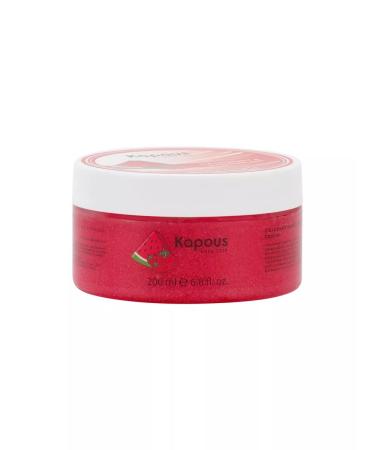 Kapous Professional Sugar scrub "strawberries and watermelon" 200 ml of cabbage - Buy Online on GoSupps.com
