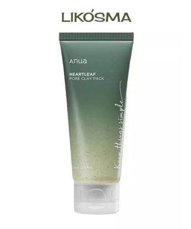 Anua Clay Mask to cleanse the Heartleaf Pore Clay Pack