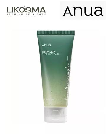 Anua Clay Mask to cleanse the Heartleaf Pore Clay Pack - Buy Online on GoSupps.com