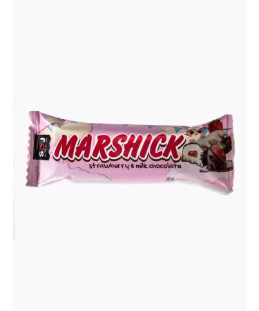 SOJ Marshick with strawberry filling in milk chocolate 30g*16pcs - Buy Online on GoSupps.com