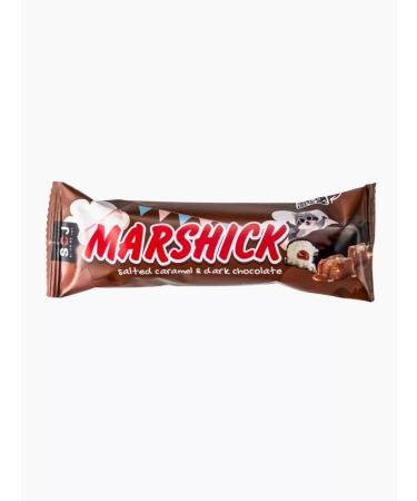 SOJ Marshick with salty caramel in dark chocolate 30 g*16pcs - Buy Online on GoSupps.com