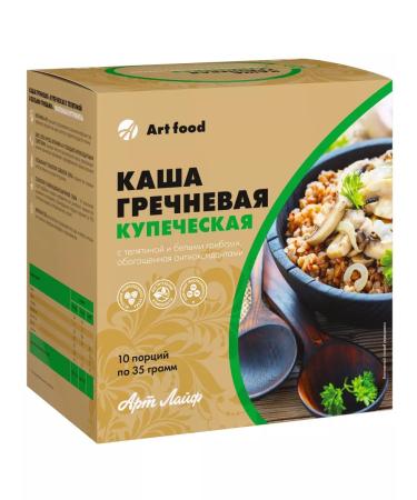 Art Life Buckwheat merchant porridge with veal and mushrooms Artlife - Buy Online on GoSupps.com