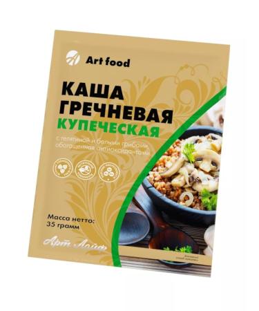 Art Life Buckwheat merchant porridge with veal and mushrooms Artlife - Buy Online on GoSupps.com