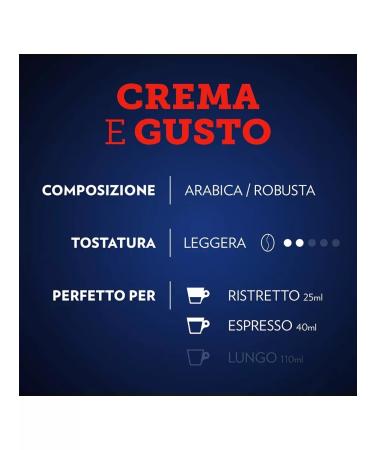 Lavazza Coffee in Crema E Gusto Classico capsules 10plings 10pcs (100pcs) - Buy Online on GoSupps.com
