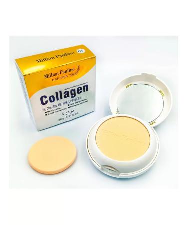 MILLION PAULINE Powder with collagen 2 compartments tone 01