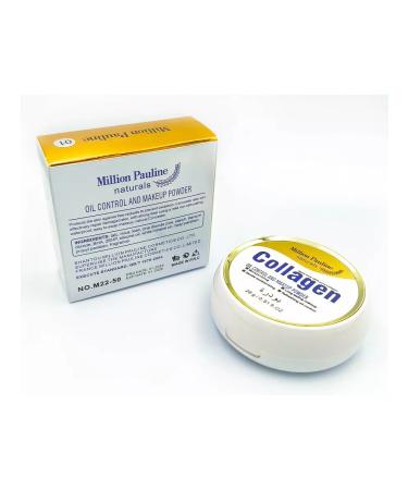 MILLION PAULINE Powder with collagen 2 compartments tone 01 - Buy Online on GoSupps.com