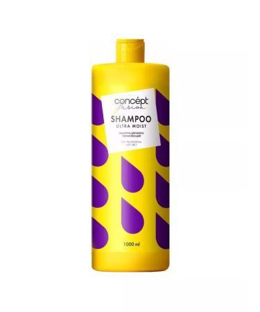 CONCEPT MOSCOW Moisturizing hair shampoo 1000 ml - Buy Online on GoSupps.com