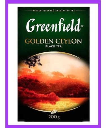Black tea 200 g Greenfield Golden Ceylon