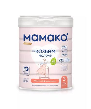 Mamako A mixture on goat milk 3 (from 12 months) 800g - Buy Online on GoSupps.com