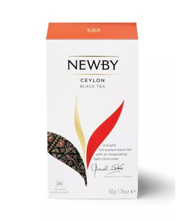 newby Tea Black Ceylon in bags 25 pcs