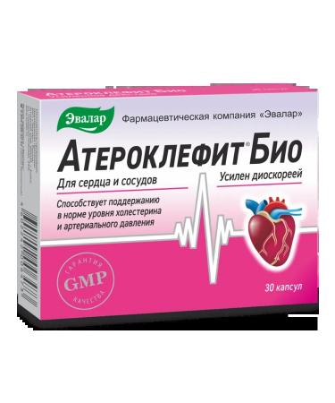 Evalar Atheroclefit bio 30 capsules - Buy Online on GoSupps.com
